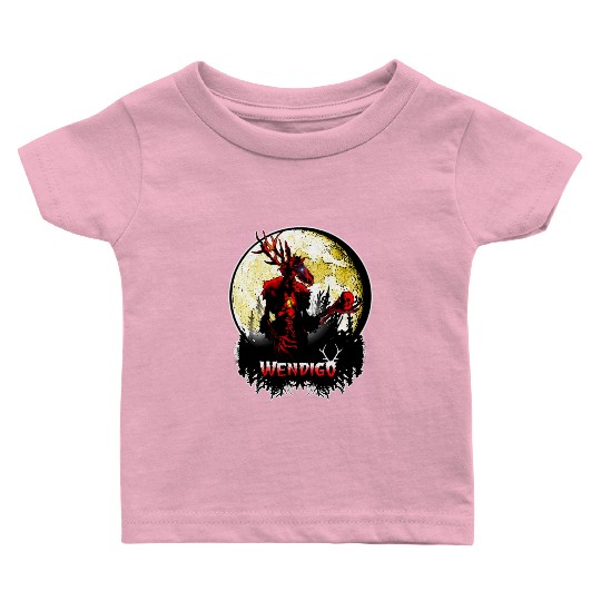 Wendigo New Monster inwalker Cryptid Evil Baby T Shirts