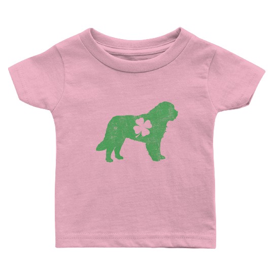 Awesome Bernard Saint Patrick'S Day Dog Dad Mom Baby T Shirts