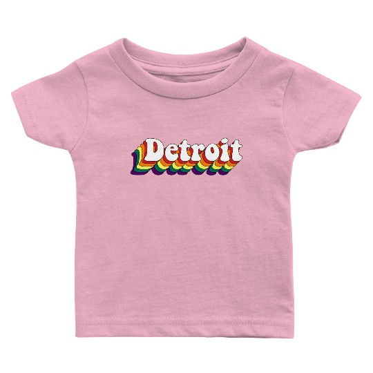 Detroit Michigan Baby T Shirts