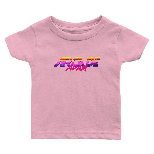 Arcade Adam 90s Neon Baby T Shirts