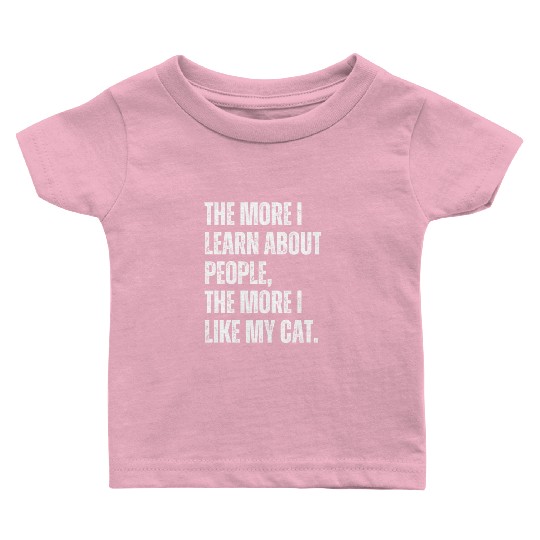 Funny Cat Lover Baby T Shirts - Embrace the Feline Love