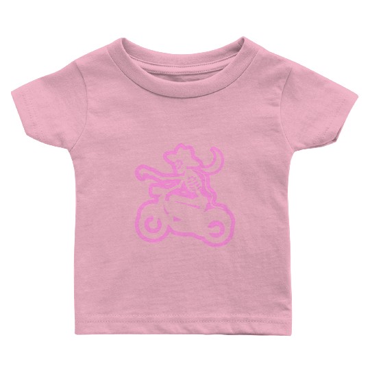 Skeleton Rider Baby T Shirts