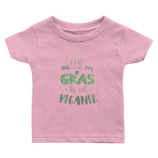Vegan Vegan Kiffer Grass Smoking Kiffen V Power Sl Baby T Shirts
