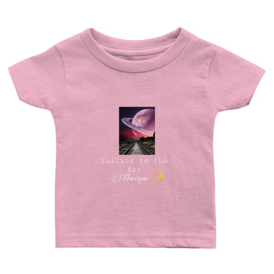 Sailing to the far Horizon  Baby T Shirts