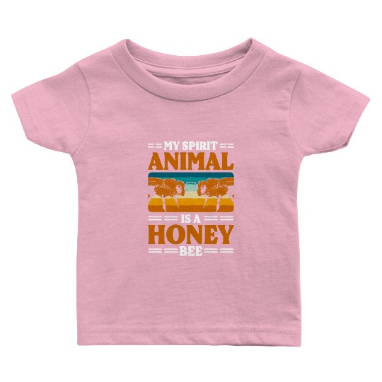 Honey Bumblebee Nature Protection Of Species Baby T Shirts