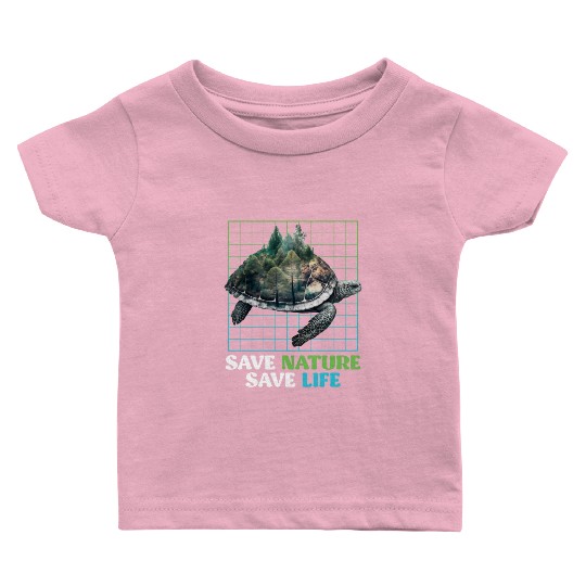 Save Nature protected species Environment Baby T Shirts