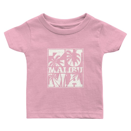 Malibu Us Resorts Designs Baby T Shirts