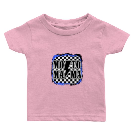 Moto Mama Motocross Racing Dirt Bike Mom Son Race Baby T Shirts