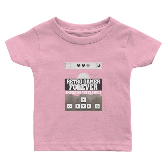 Retro Gamer Forever Embracing the Classic Baby T Shirts
