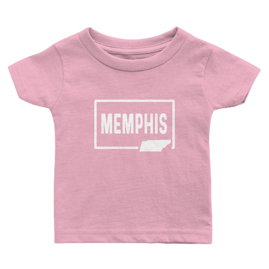 Memphis Tennessee Tn - Home Hometown Vacation Baby T Shirts