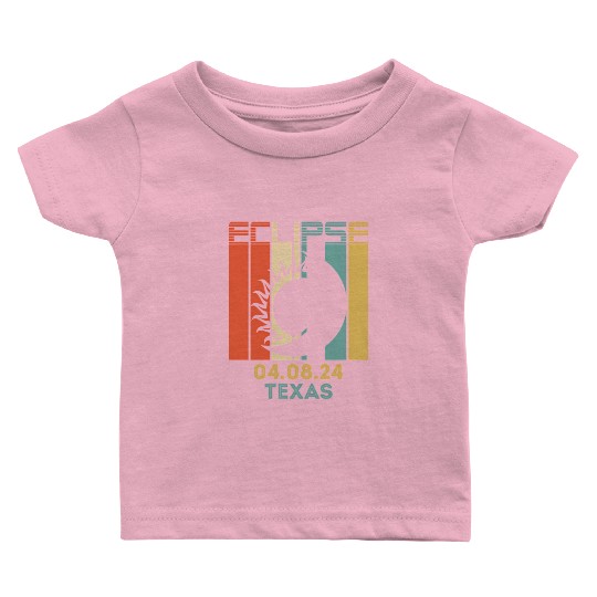 America Total Solar Eclipse 040824 Texas 2024 Baby T Shirts