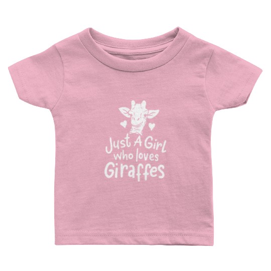 Giraffe African Giraffe Lover Baby T Shirts