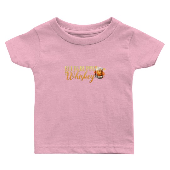 Blutgruppe Whiskey Cocktail Bartender Baby T Shirts