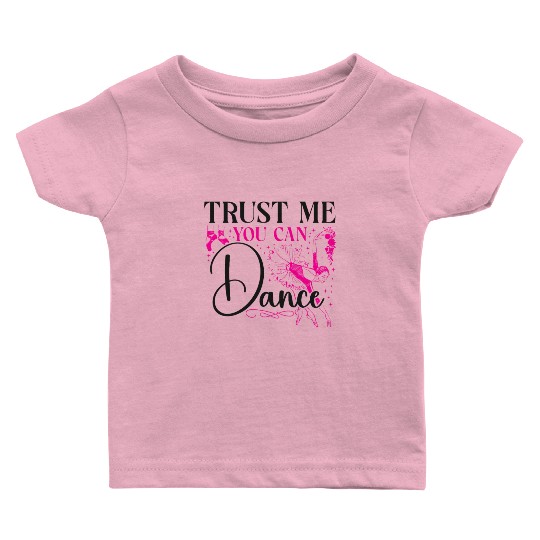 Ballet Dancer Dance Girl Ballerina Baby T Shirts