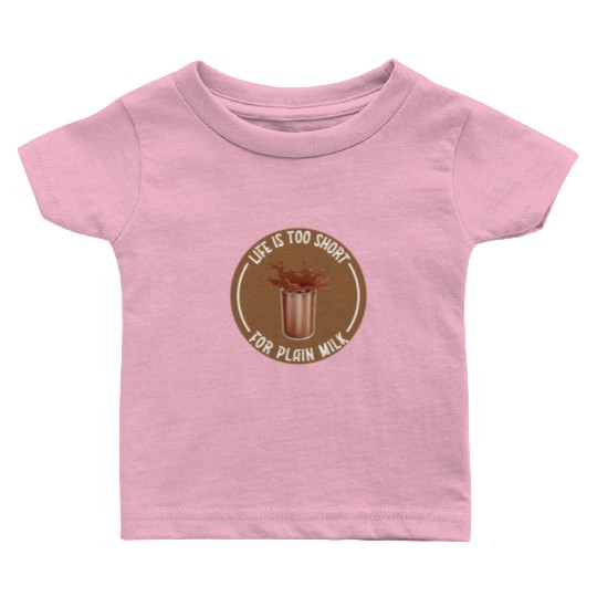 I Love Chocolate Milk Lover Funny Chocolate Milk Baby T Shirts