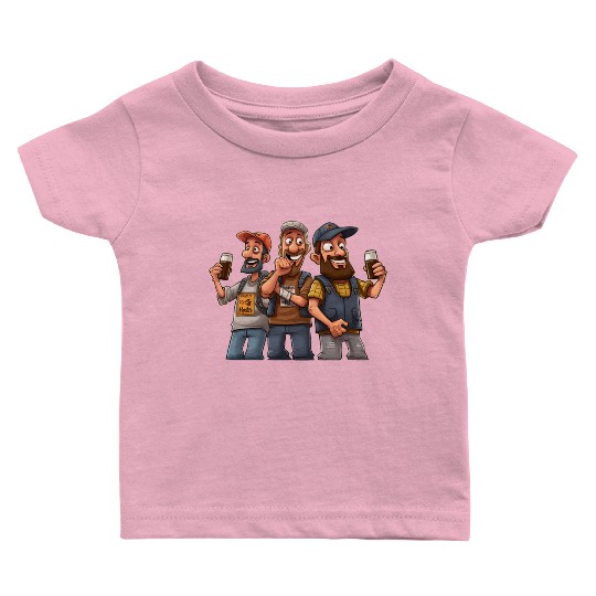 Brew Crew: Unleashing the Beer Gang's Spirit Baby T Shirts