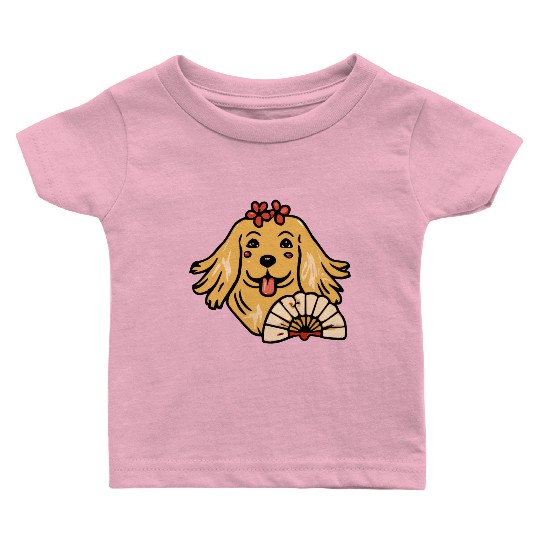 Golden Retriever Geisha Dog Lover Terrier Baby T Shirts