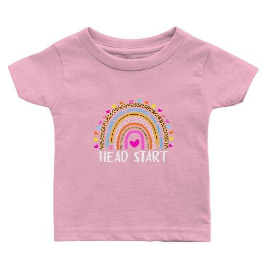 Back to School Head Start Squad Homeschool Baby T Shirts