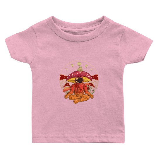 Astronaut Cottagecore Frog Aesthetic Wo Baby T Shirts