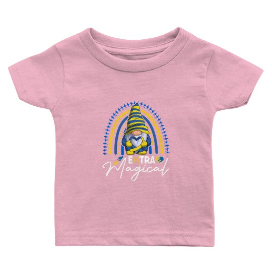 Down Syndrome Awareness Day March 21 Extra Magical Baby T Shirts