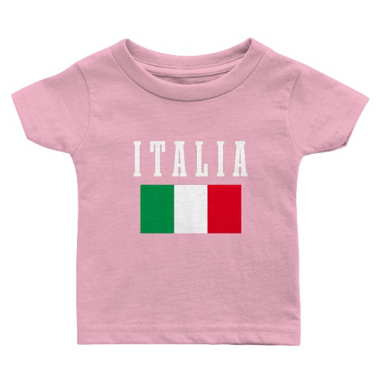 Italia Italian Flag Italy Pride Baby T Shirts