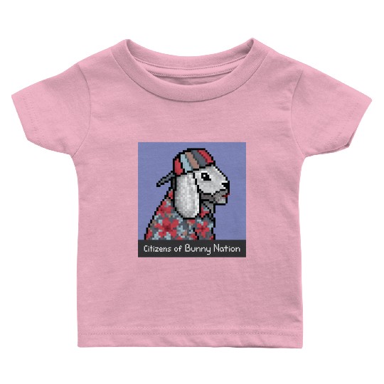 Citizens of Bunny Nation NFT #31 Artwork Baby T Shirts