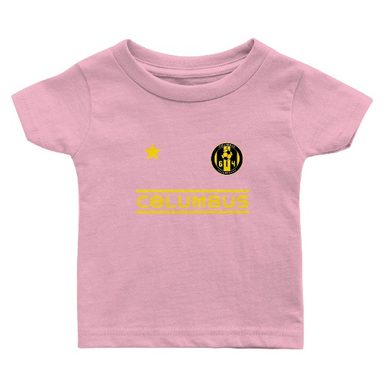 Columbus Ohio 614 Starer Baby T Shirts