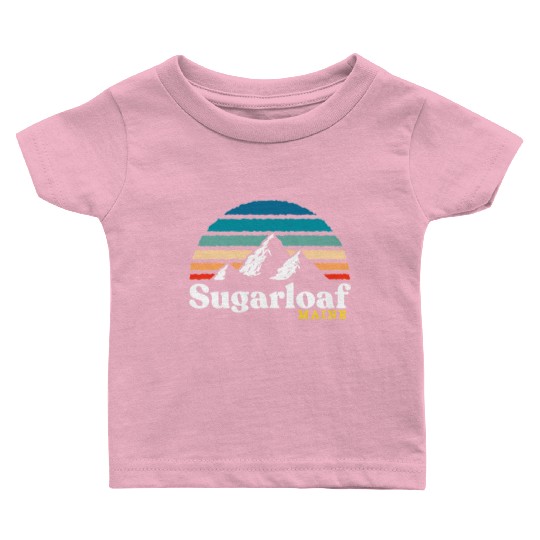 Sugarloaf Maine Usa Ski Resort 1980S Baby T Shirts