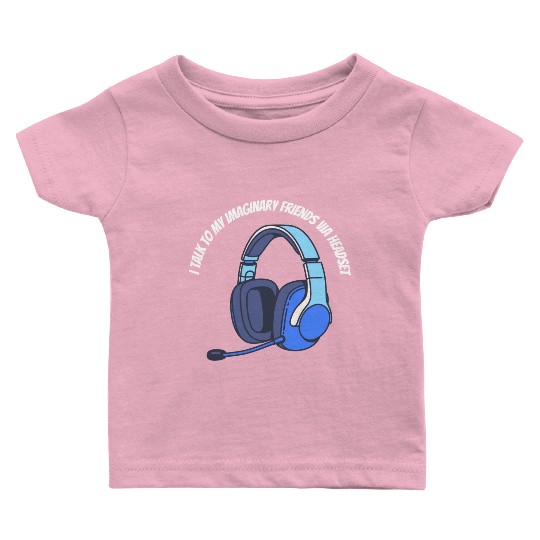 Gamer Imaginary Friends Baby T Shirts