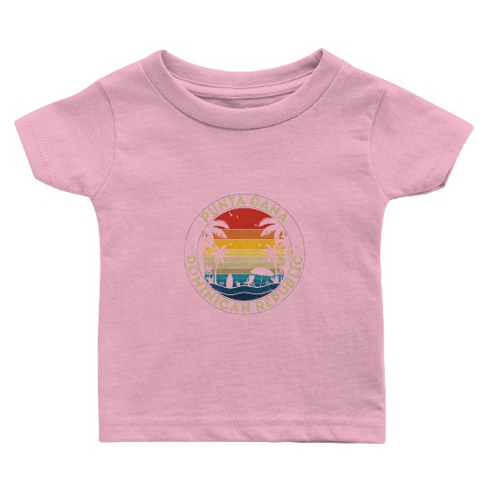 Punta Cana Dominican Republic Reminder Baby T Shirts
