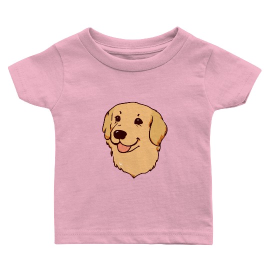 Sweet Golden Retriever Dog Lover Puppy Baby T Shirts
