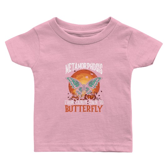 Butterfly Halloween Trick Or Treat Insect Lover Baby T Shirts