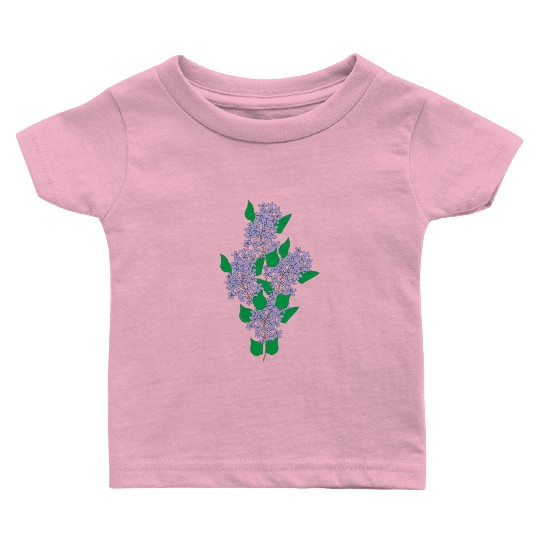 Lilac Flower T ShirtLilac Baby T Shirts by Alekvik