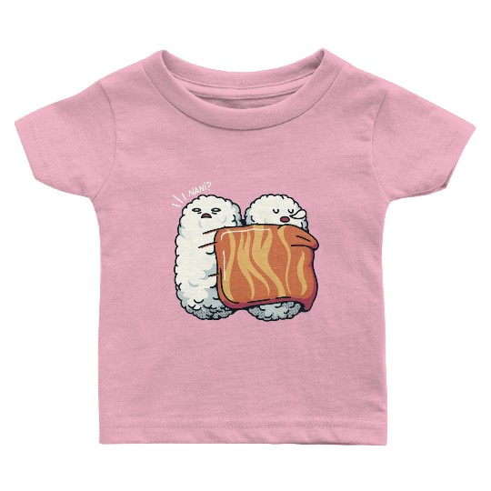 Sleeping Sushi Baby T Shirts