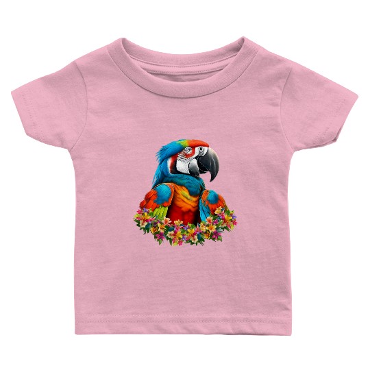 Beautiful Nature - Macaw 01 Baby T Shirts