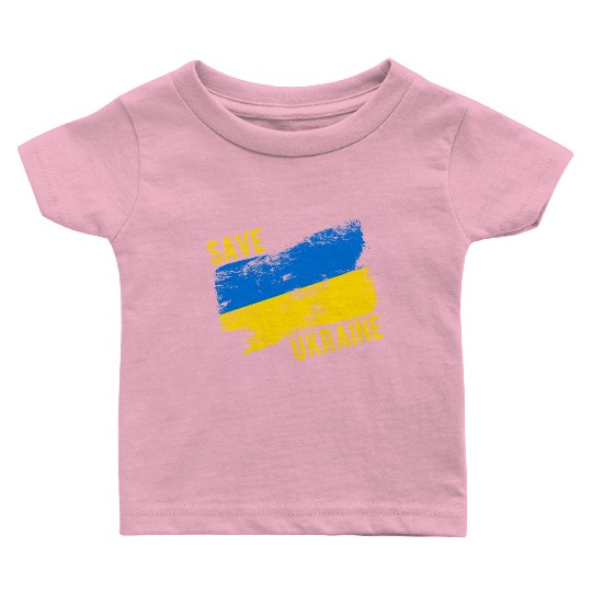 Save Ukraine Baby T Shirts