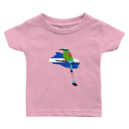 El Salvador Salvadoran Coat Salvadorian Torogoz Baby T Shirts