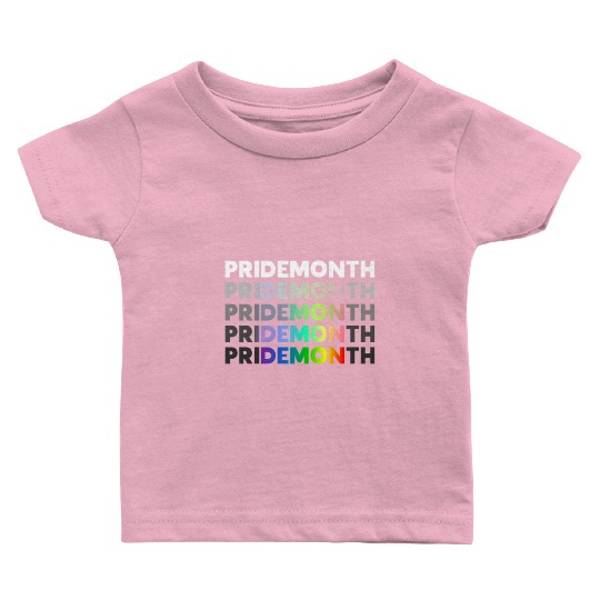 Pride Month Demon LGBT Gay Pride Month Transgender Baby T Shirts