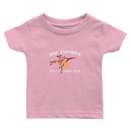 Falconry Bird Falcon Hunting Falconer Baby T Shirts