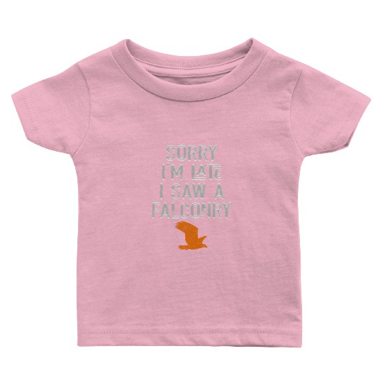 Falconry Bird Falcon Hunting Falconer Baby T Shirts