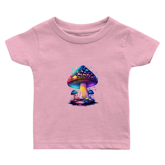 Mystical Fungi Baby T Shirts