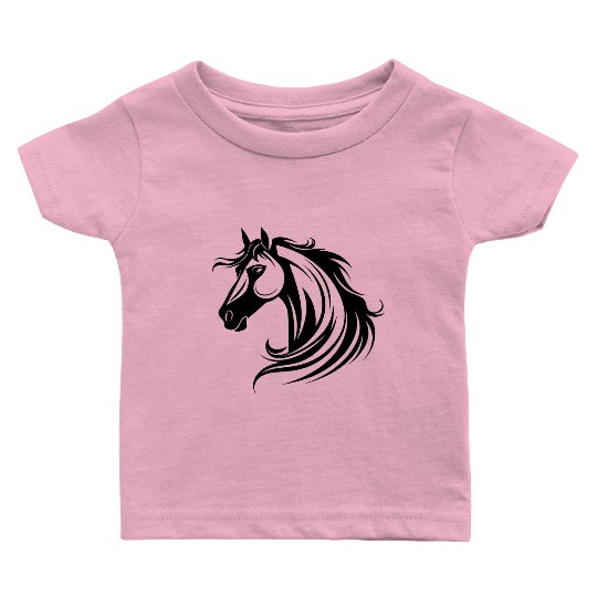 Horse Equine Pony Baby T Shirts