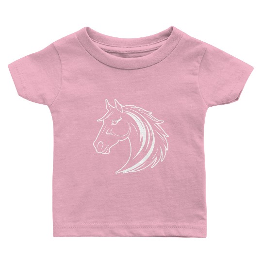Horse Equine Pony Baby T Shirts