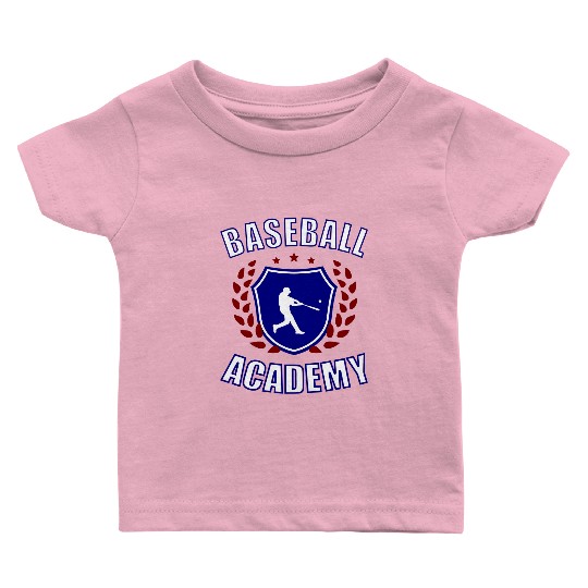Baseball Academy 2 Baby T Shirts