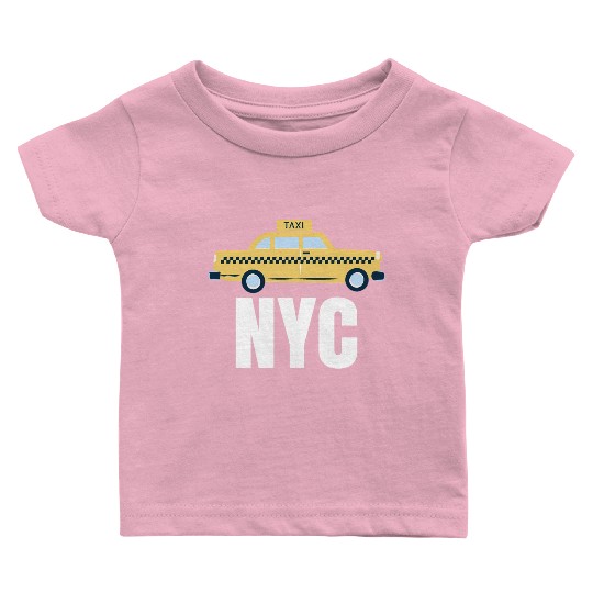 Nyc New York City Taxi Travel Usa Cities Baby T Shirts