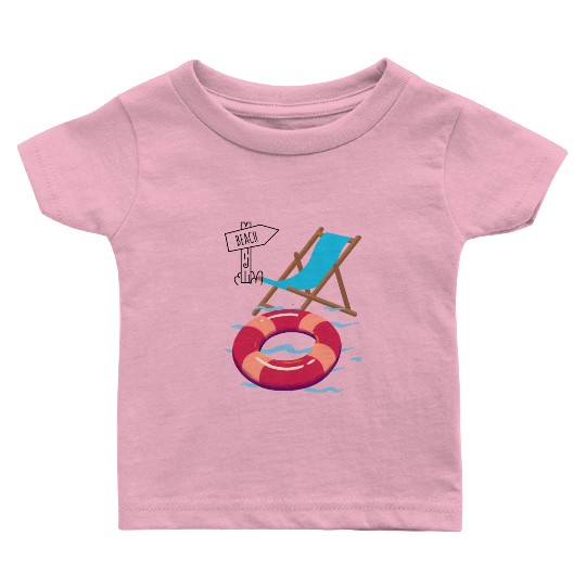 "Beach Vibes Baby T Shirts: Embrace the Sun and Sand!"