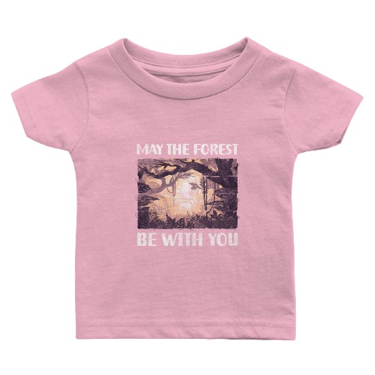 Forest Forests Wilderness Forester Baby T Shirts