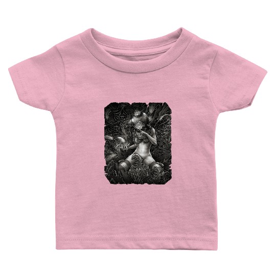 Crying Baby Monster Octopus Baby T Shirts