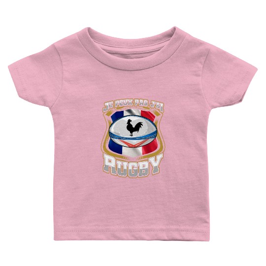 Je Peux Pas J ai Rugby France Rugby Baby T Shirts