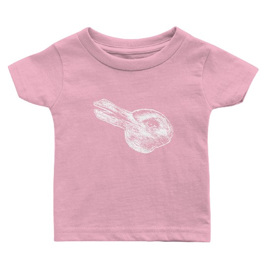 Wittgenstein Rabbit Duck Philosopher Optical Illus Baby T Shirts